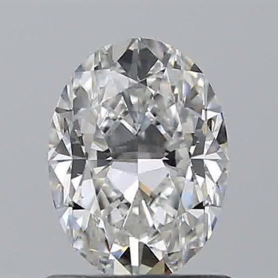 vidéo Diamant ovale F/VVS2 · 1,0ct