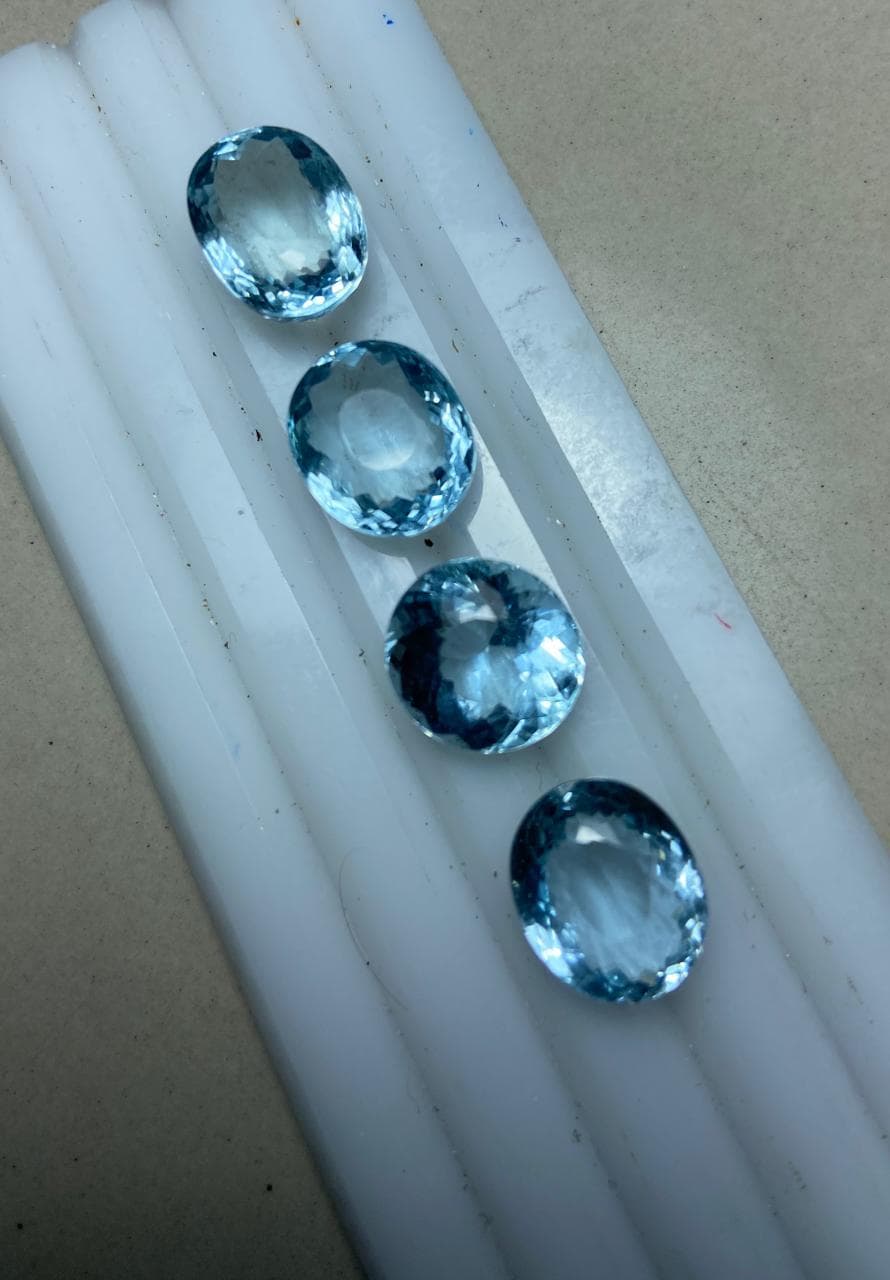 étude — aigue-marine 12,58 ct