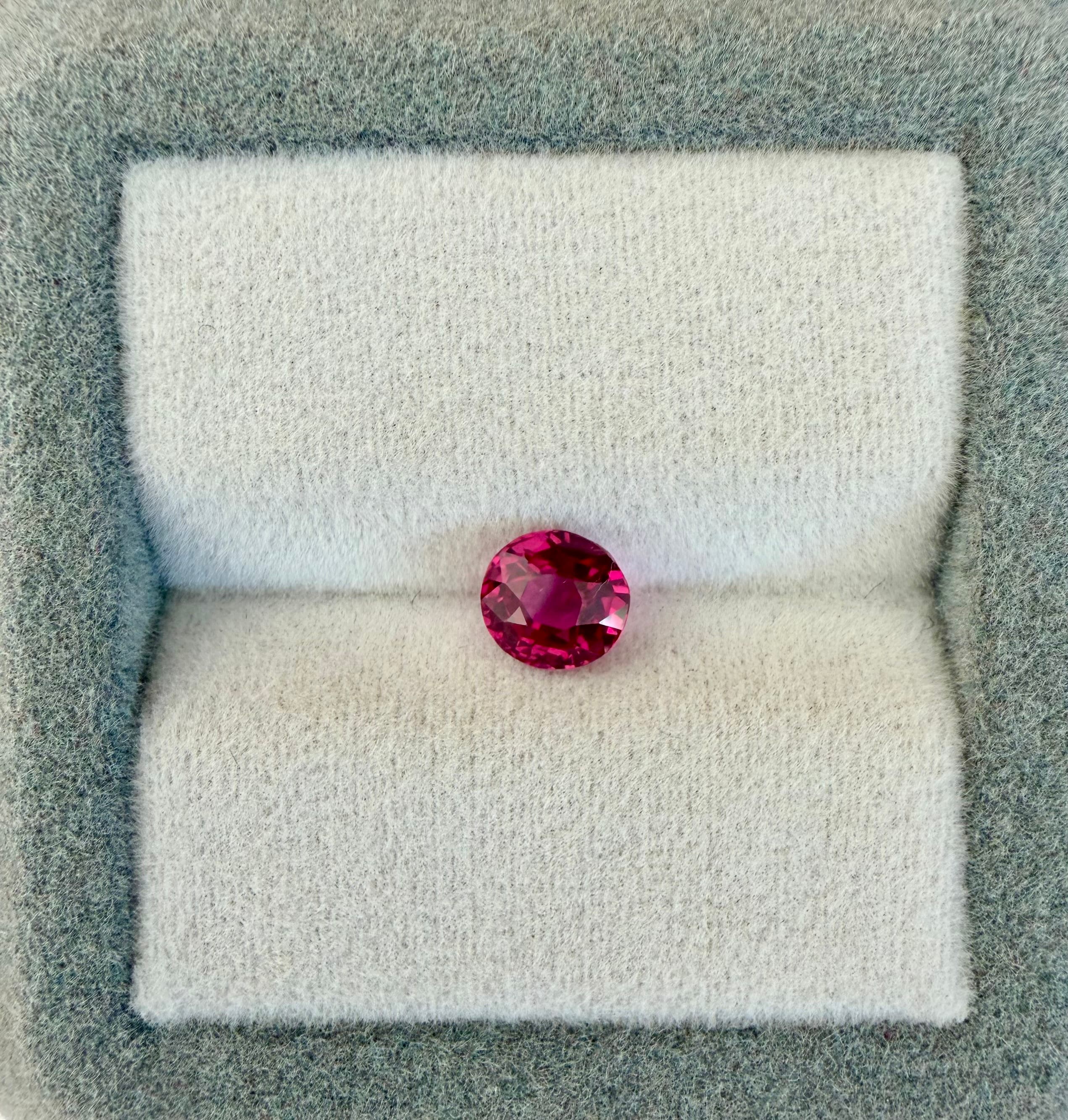 exemple — rubis 1,02 ct