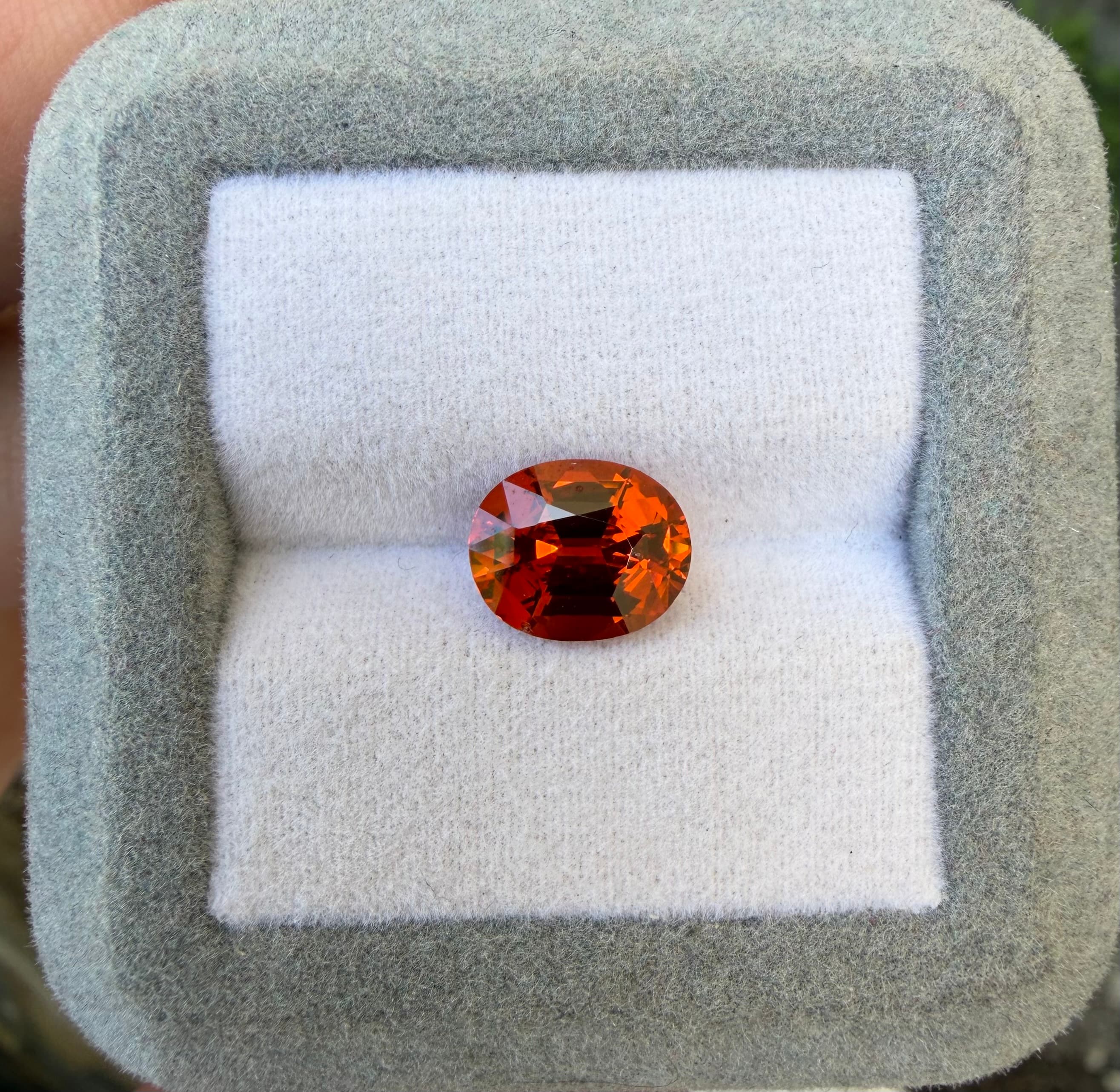 exemple — spessartite 3,27 ct