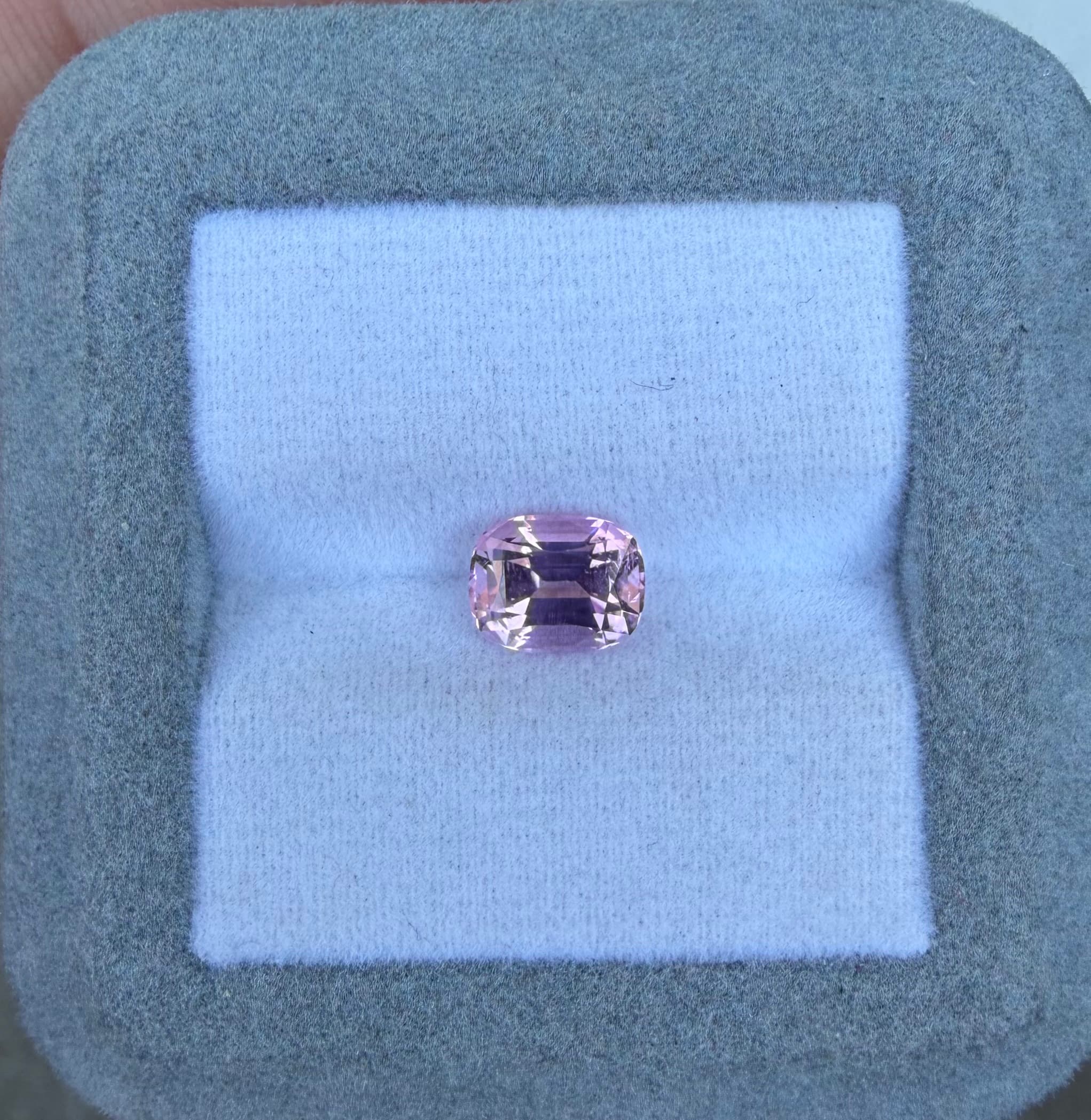 exemple — tourmaline rose 1,52 ct