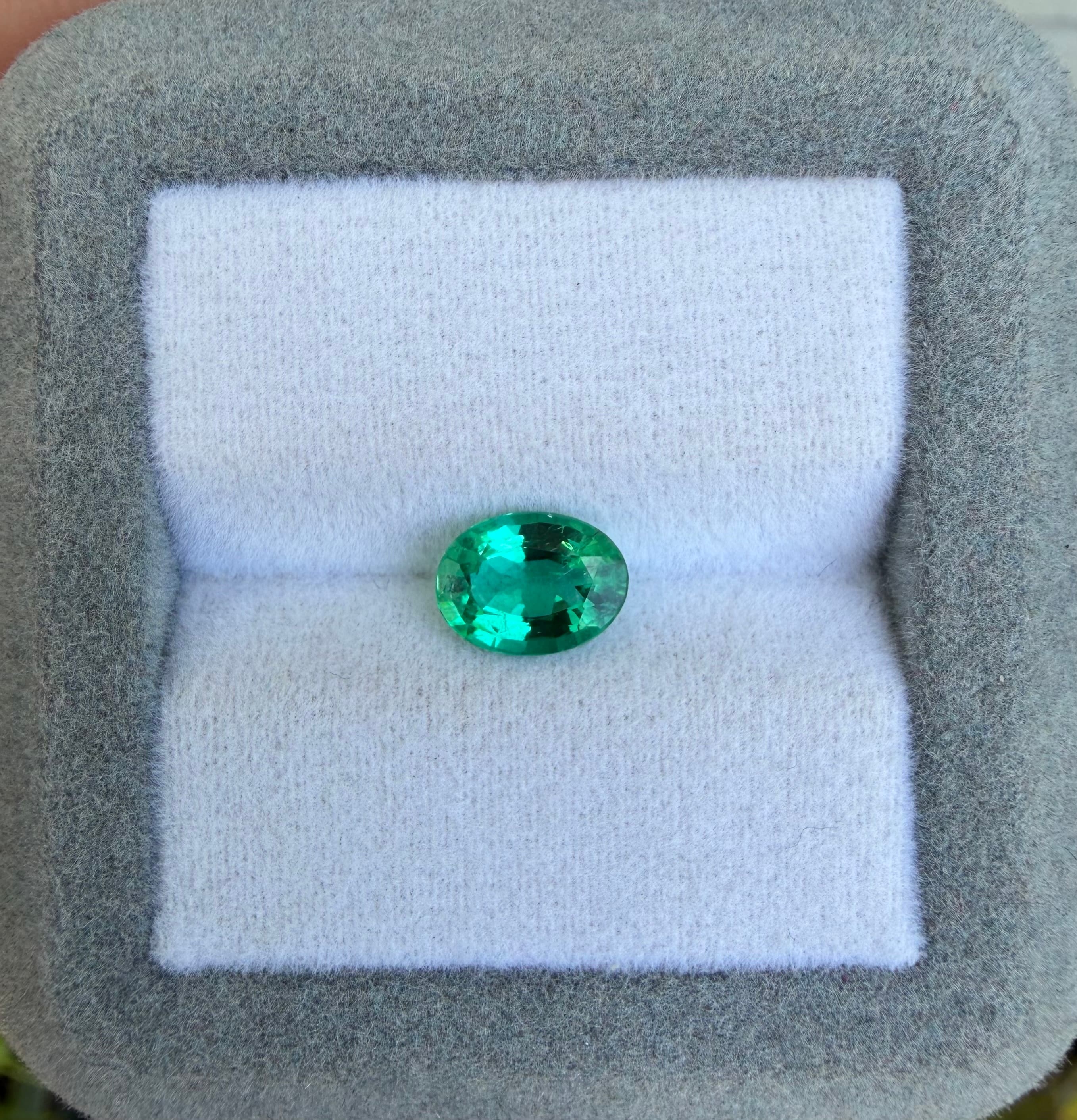 exemple — émeraude 1,05 ct