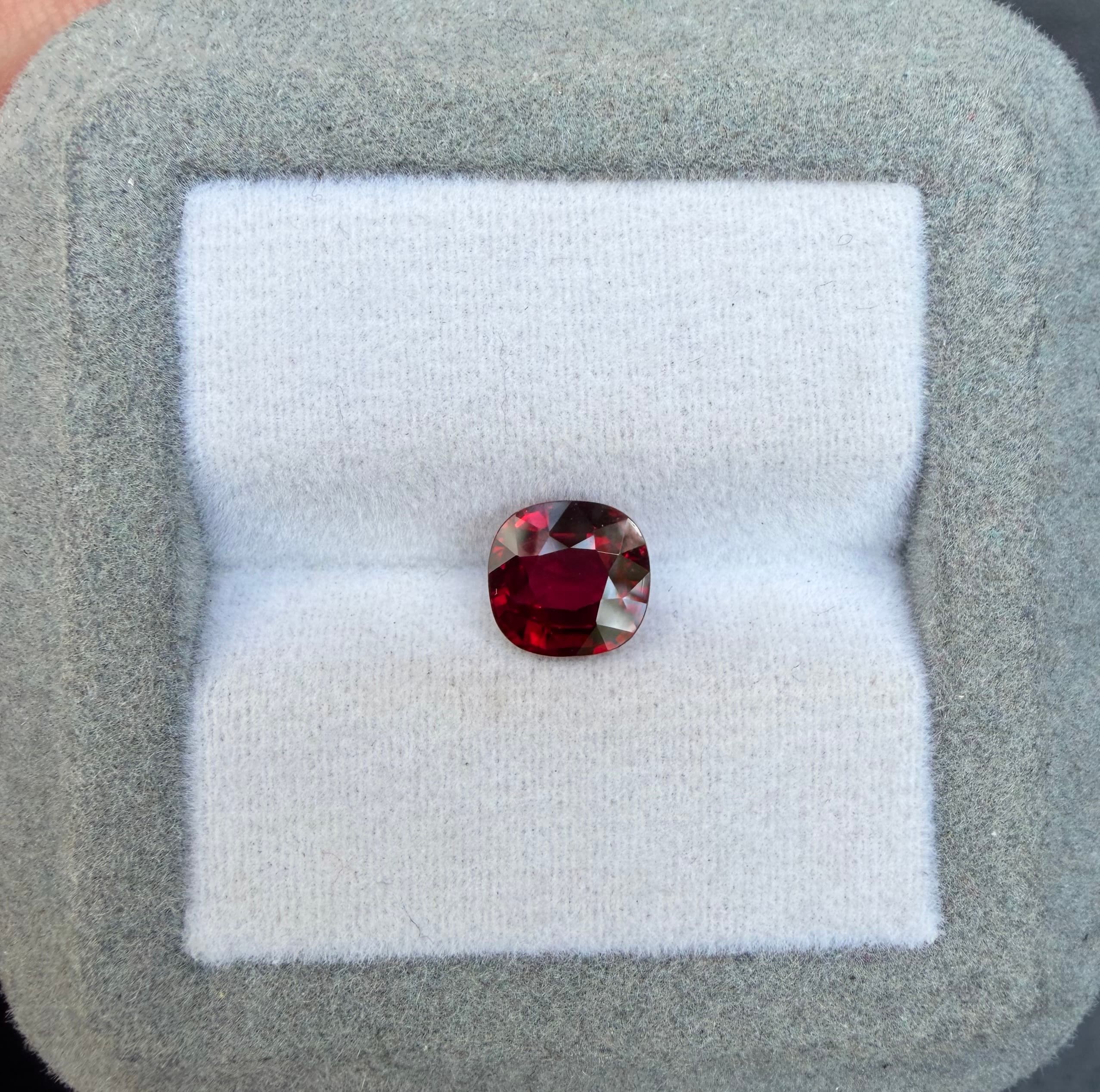 exemple — rubis du mozambique 1,63 ct