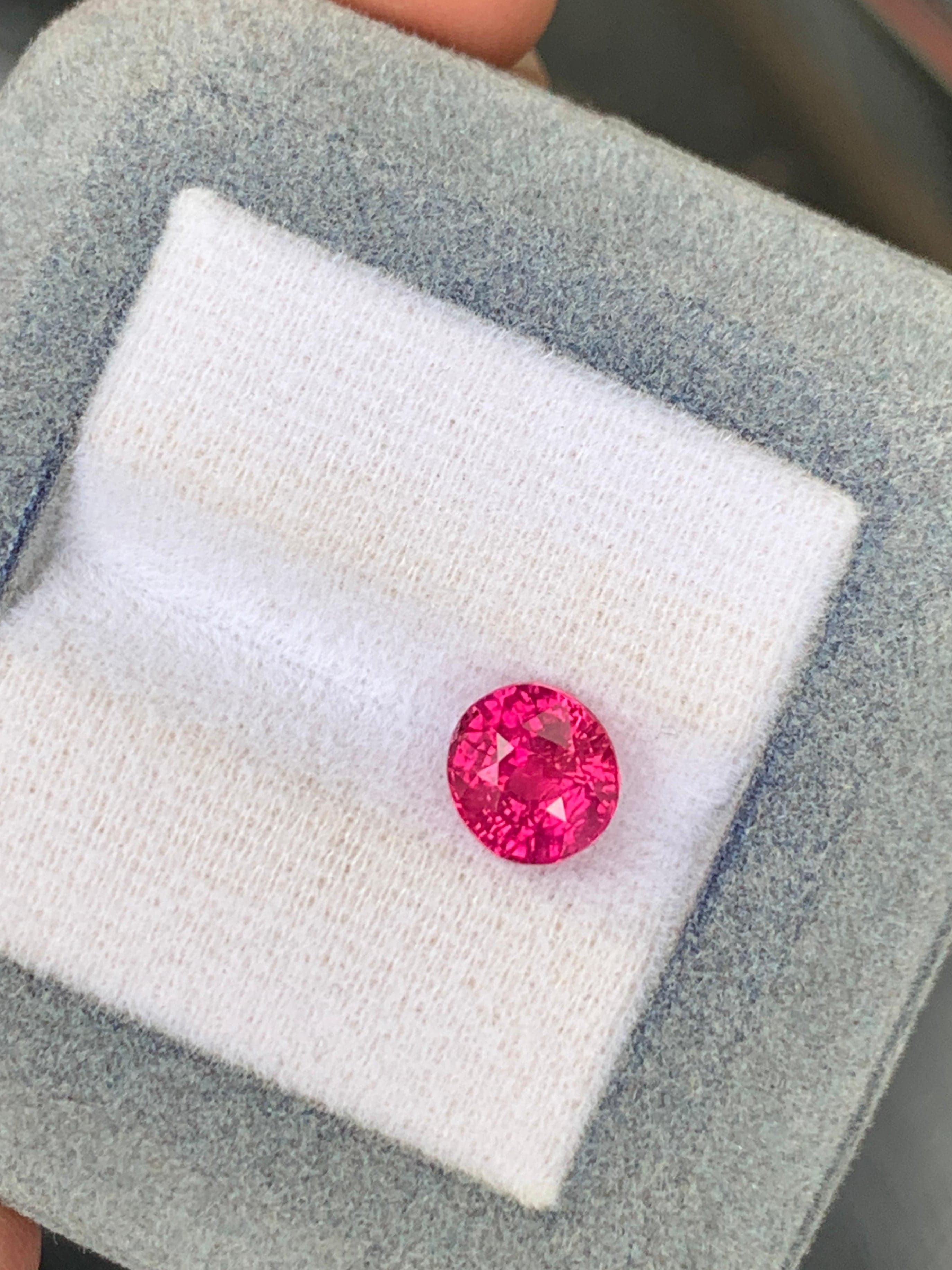 exemple — rubis du mozambique 2,52 ct