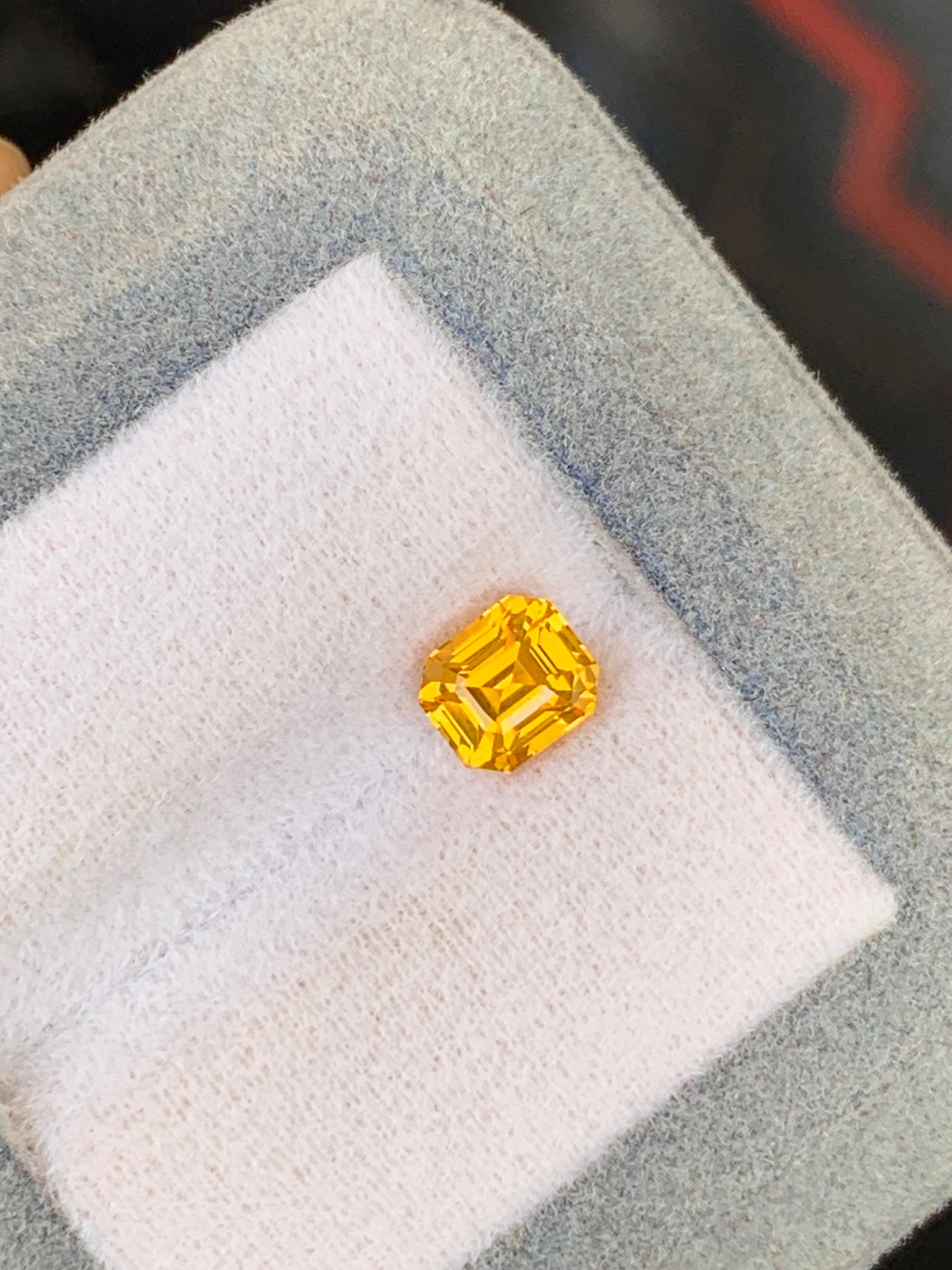 étude — jaune radiant 2,55 ct