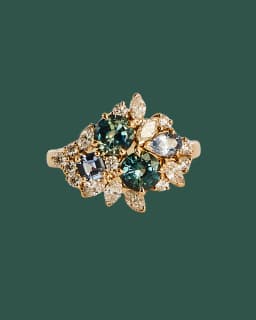 Bagues de fiançailles Saphir Teal