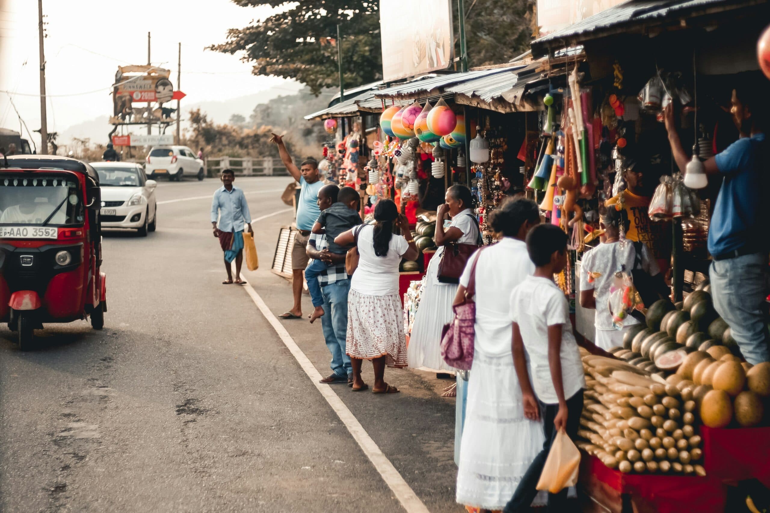 beruwala, sri lanka — marché aux pierres
