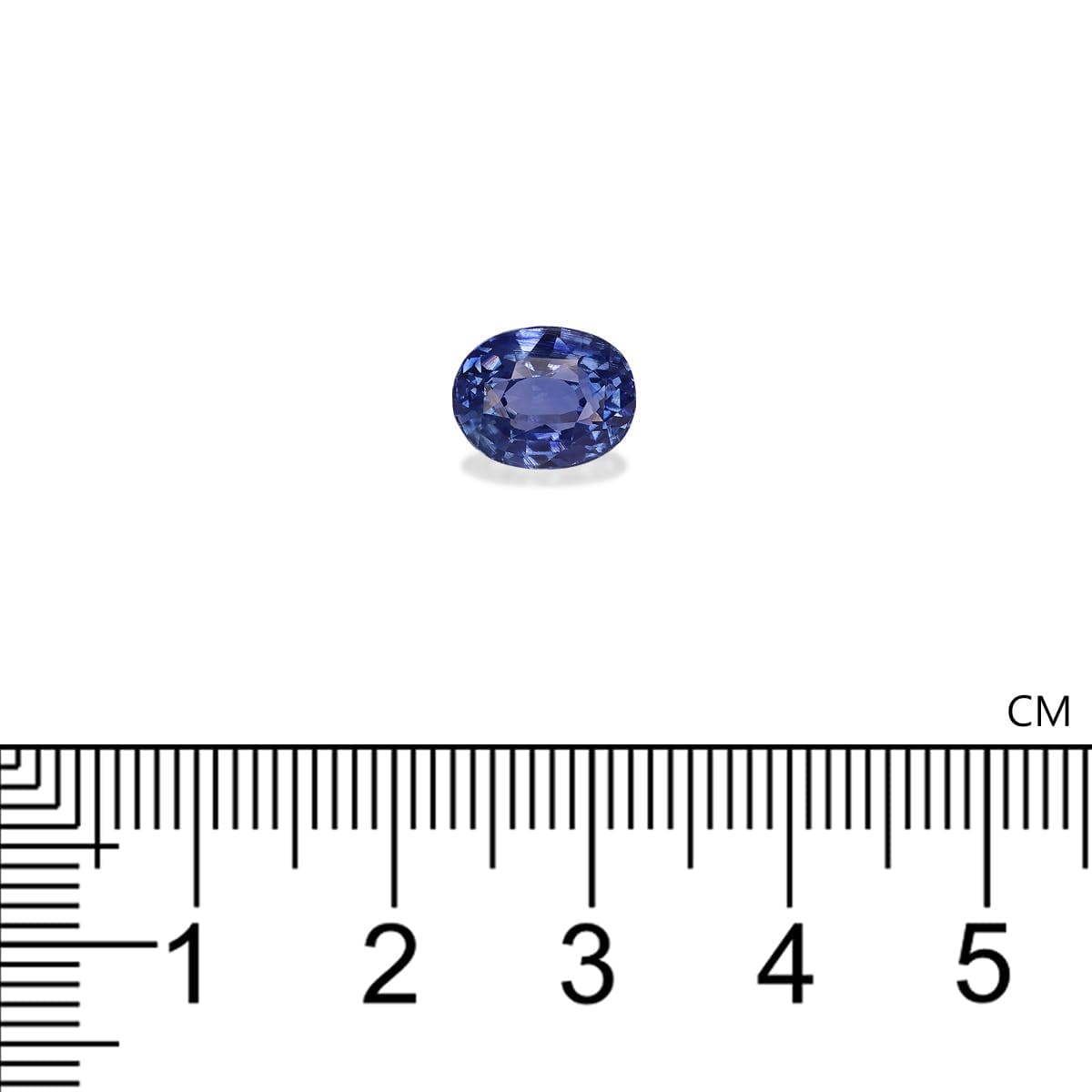 Saphir Bleu Ovale de 3,11ct