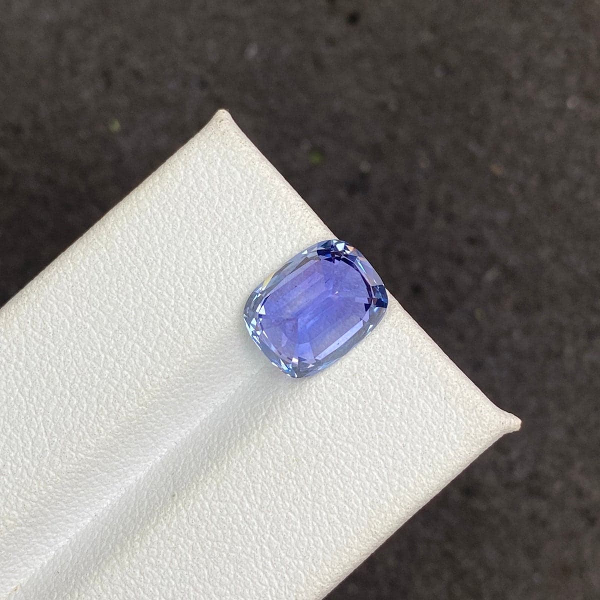 Saphir Bleu Coussin de 5,19ct