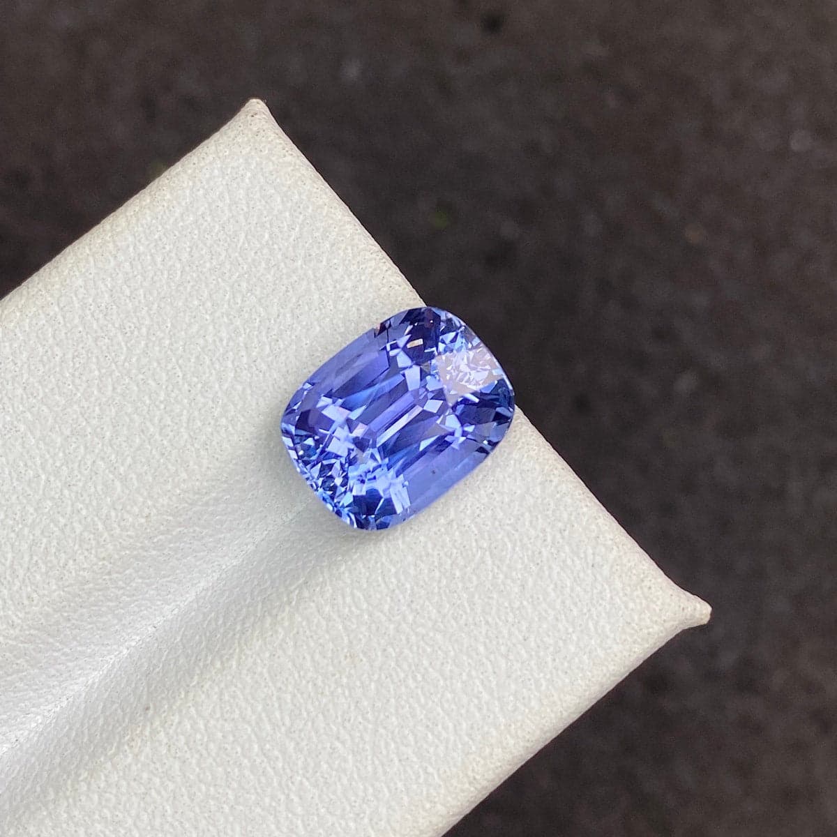 Saphir Bleu Coussin de 5,19ct