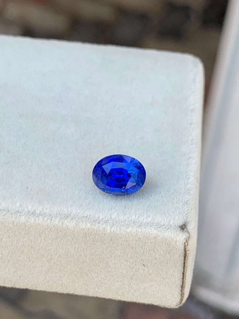 Saphir Bleu Ovale de 3,07ct — Sri Lanka