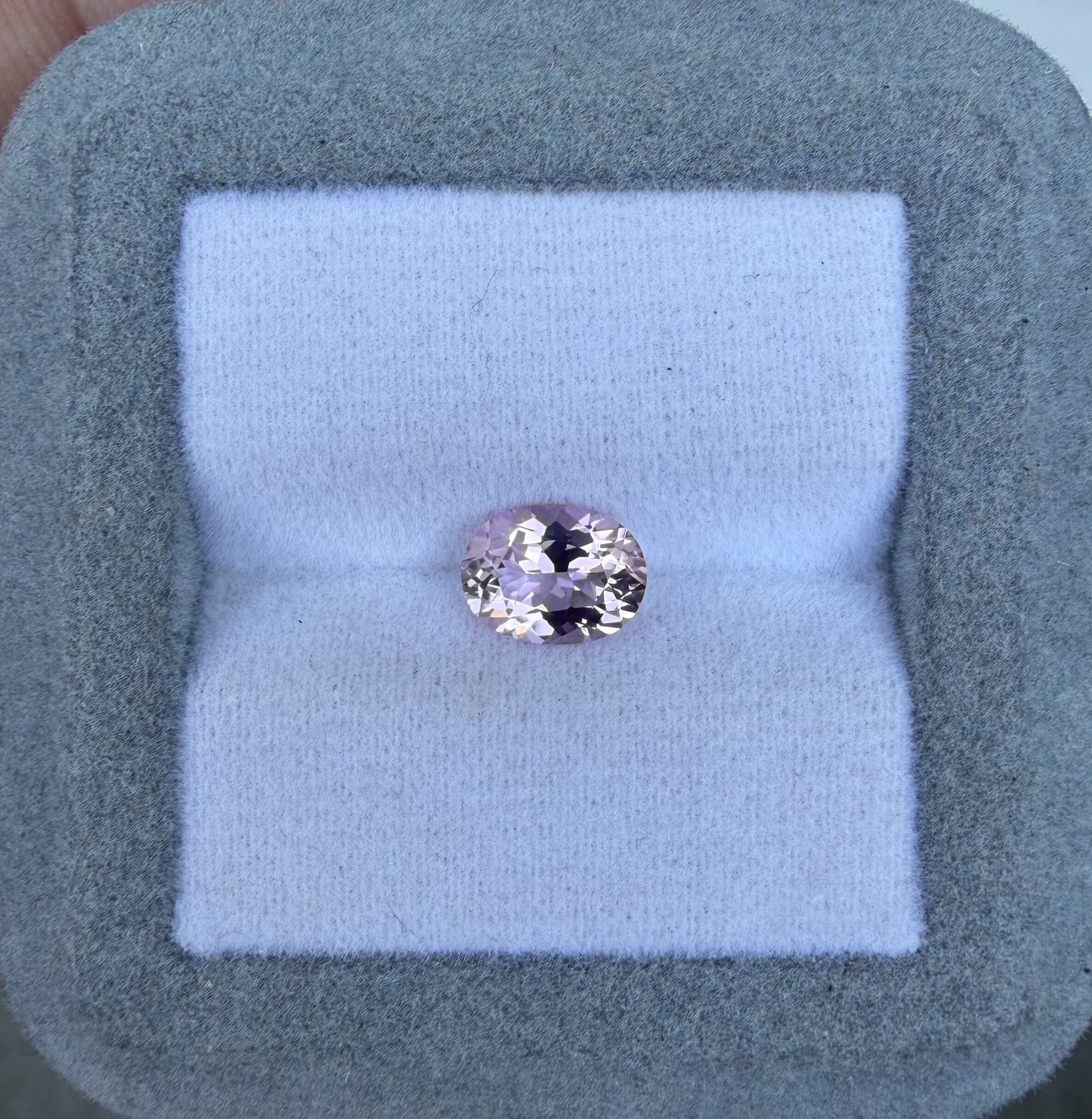Tourmaline Rose Ovale de 1,16ct