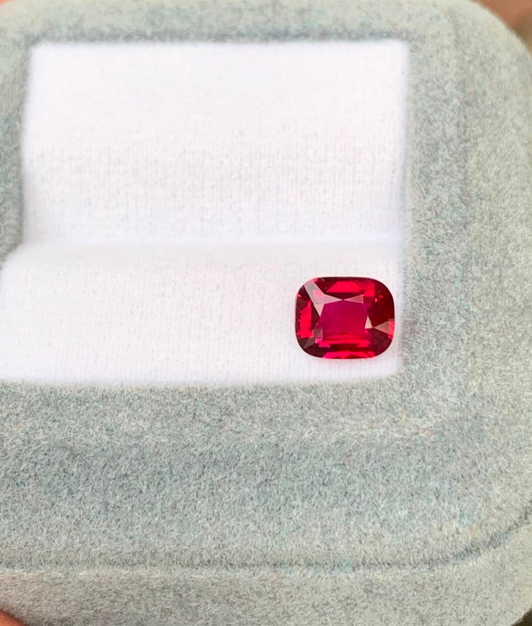 Rubis du Mozambique Coussin de 1,51ct — Mozambique