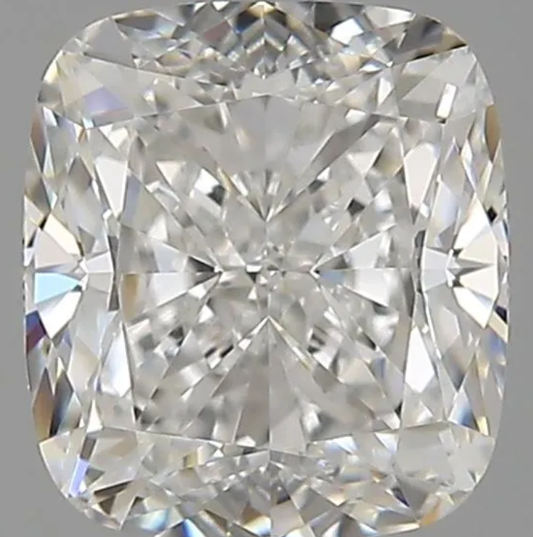 Diamant coussin  F/VVS2 · 1,5ct