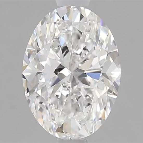 vidéo Diamant  ovale D/VVS2 · 1,5ct