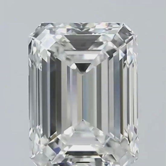 vidéo Diamant émeraude F/VVS2 · 1,5ct