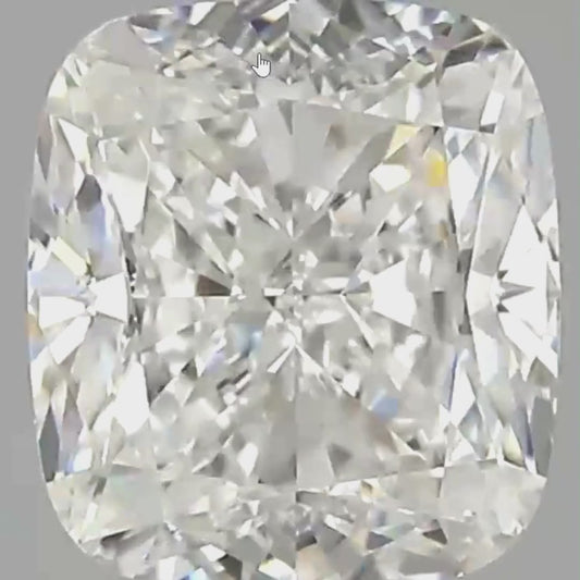 vidéo Diamant coussin  F/VVS2 · 1,5ct