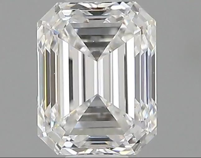 Diamant F/VVS2 taille émeraude - Bonnot Paris